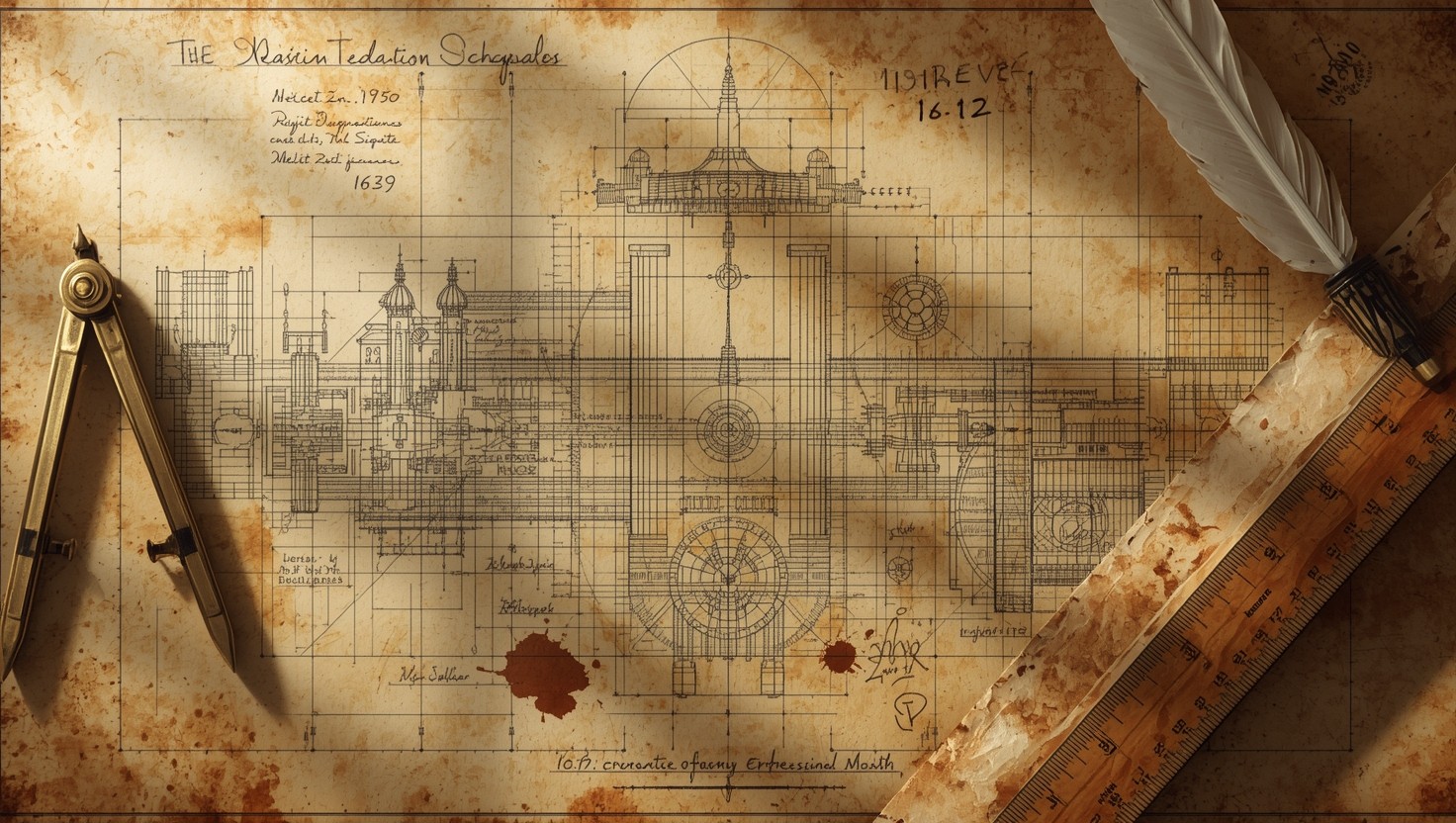 Free Renaissance Engineering Diagram Image - Engineering, Renaissance,  Technical | Download at StockCake