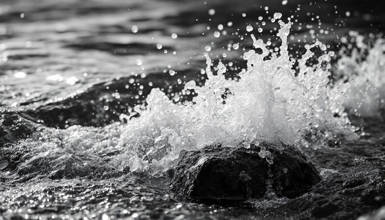 Free Dynamic Water Splash Image - Splash, Monochrome, Water | Download ...