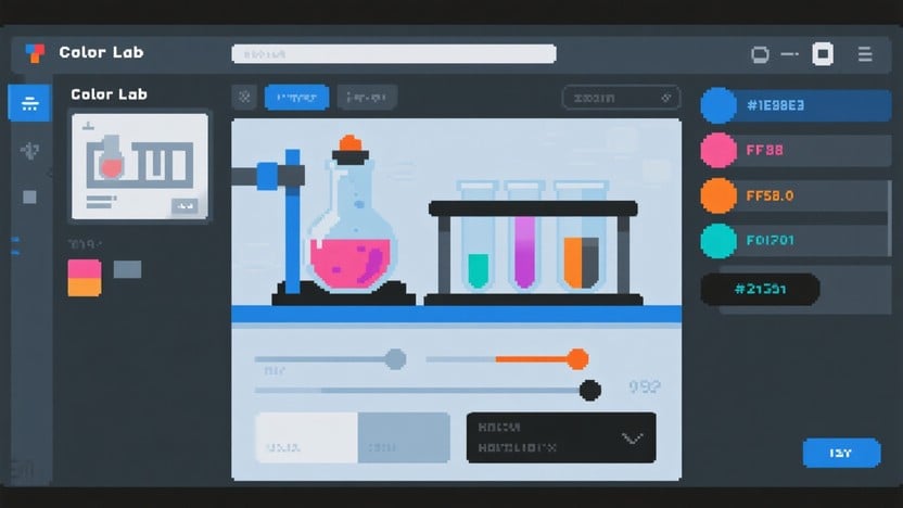 Free Digital Color Lab Photo - Pixelart, Laboratory, Science | Download ...