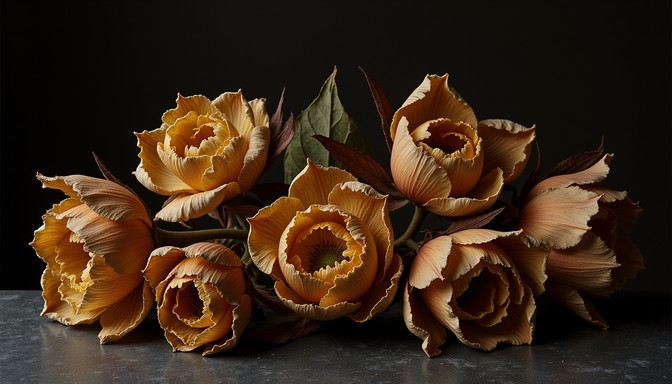 Free Golden Roses Fading Image - Roses, Dried, Withered | Download at ...