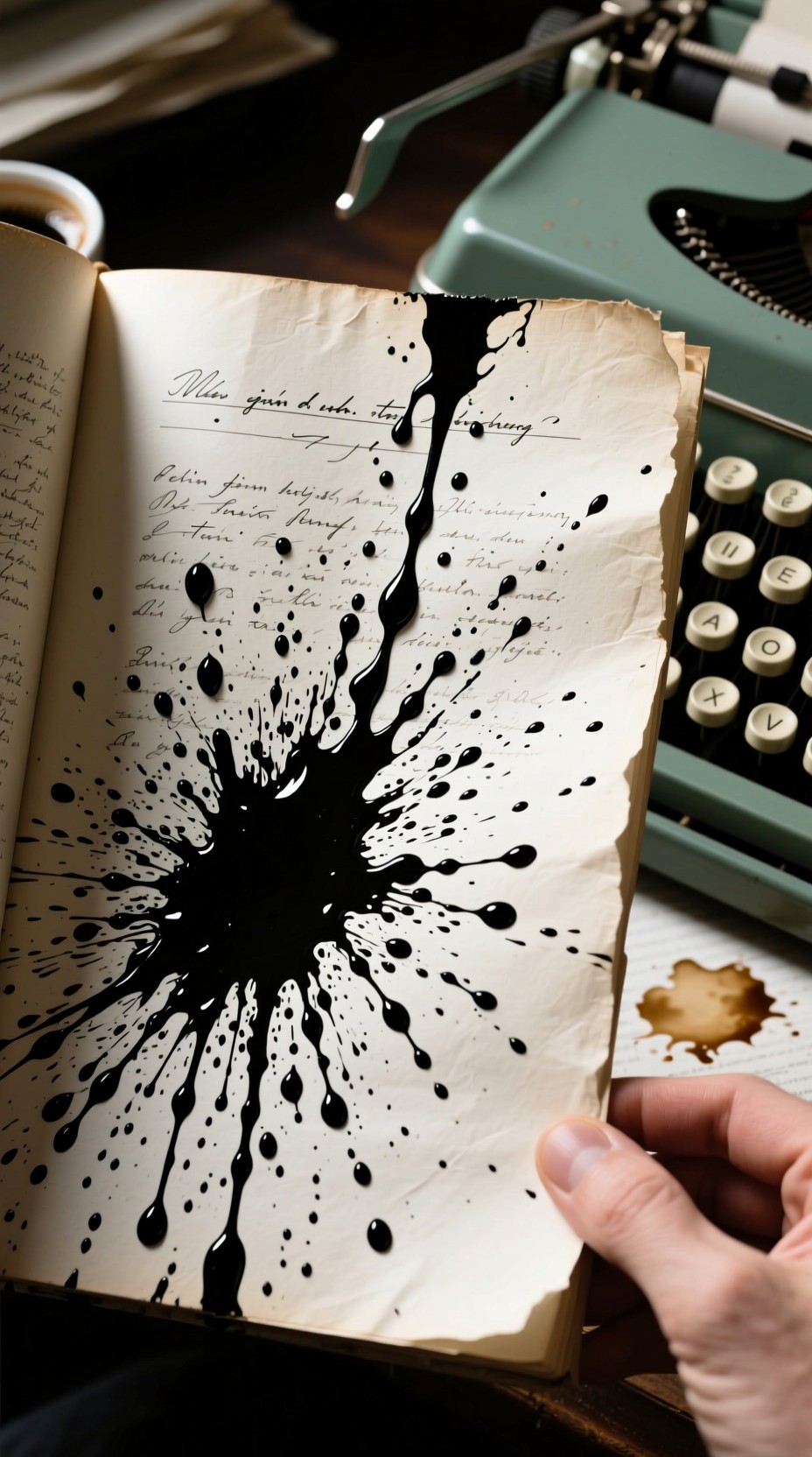 Free Ink Disrupts Writing Image - Ink, Manuscript, Typewriter ...