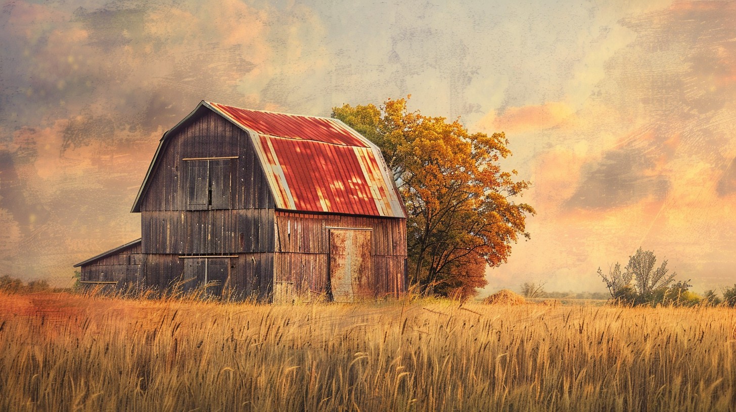 Barn Secene Free Rustic Barn Scene Image - Barn, Rustic, Field | Download at StockCake