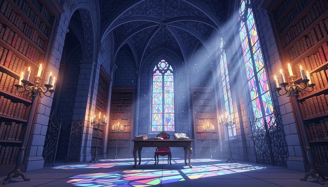 Free Enchanted Anime Library Image - Anime, Manga, Library | Download ...