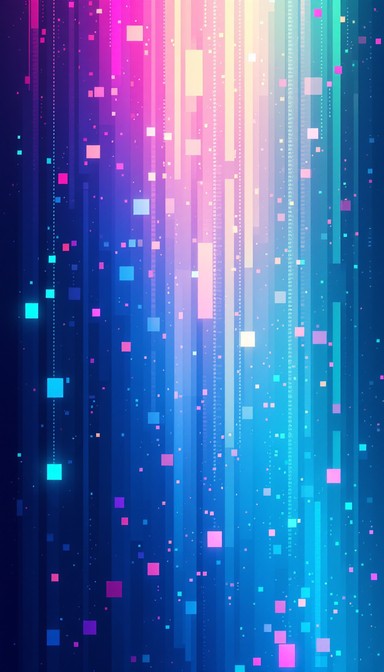 Free Digital Pixel Cascade Image - Pixels, Cyberpunk, Neon | Download ...