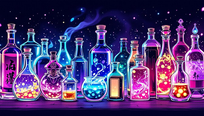 Free Magical Anime Potion Image - Anime, Manga, Illustration | Download ...
