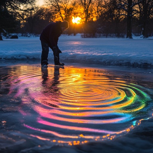 Iced Reflection Free Sunset Ice Reflection Image - Sunset, Reflection, Ice | Download ...