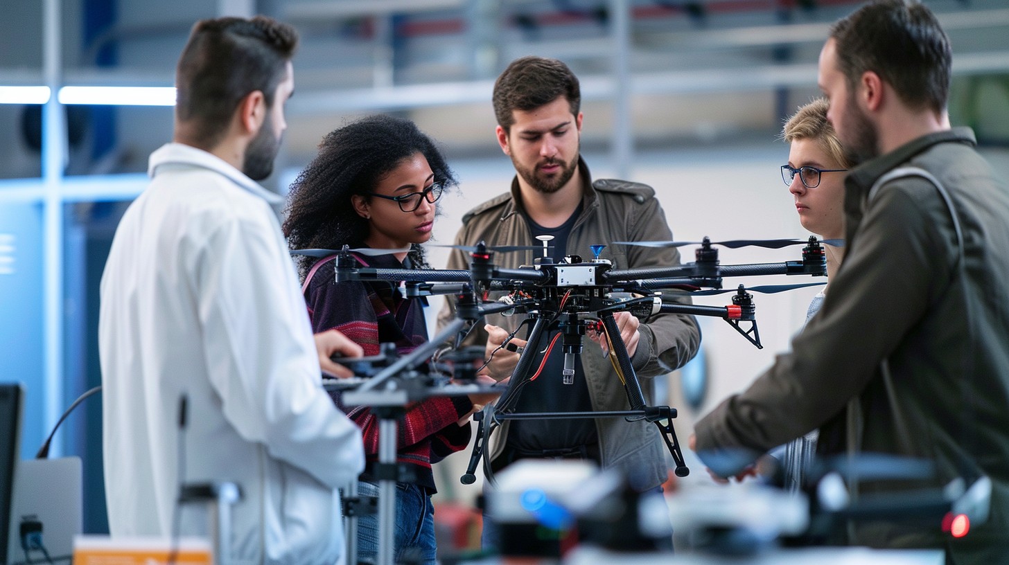 Free Drone Engineering Team Image - Drone, Engineering, Teamwork ...