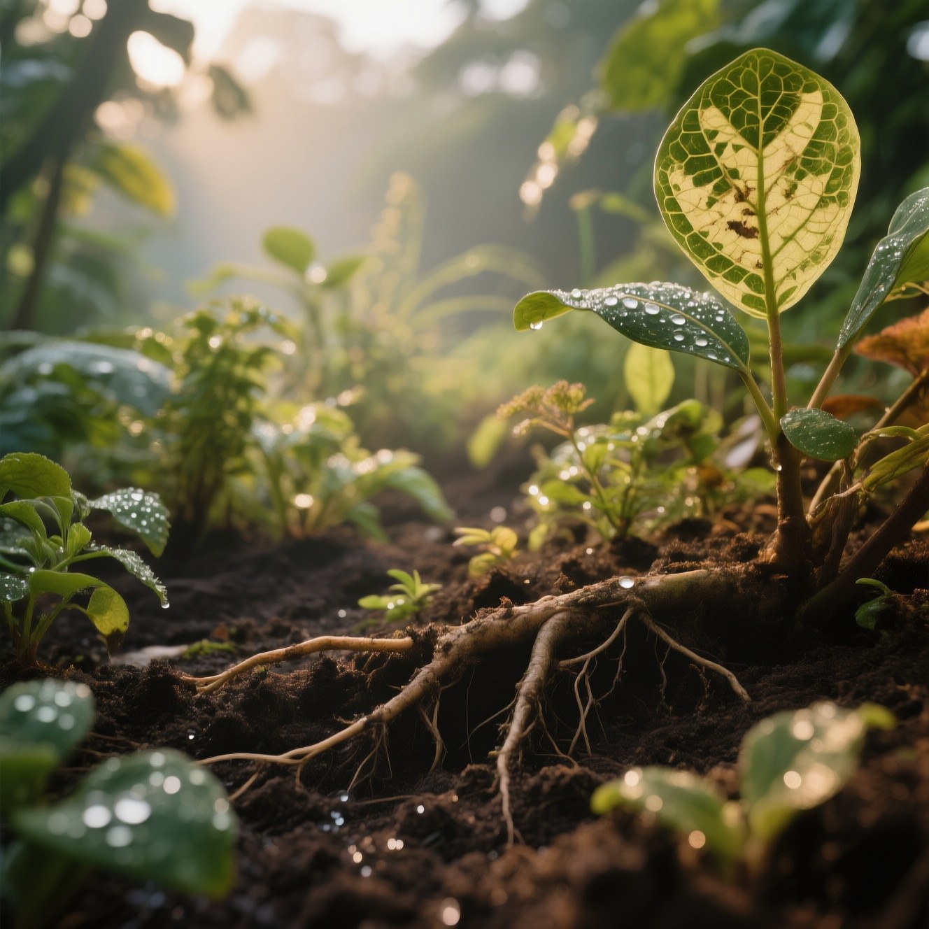 Free Roots and Light Photo - Roots, Plants, Soil | Download at StockCake