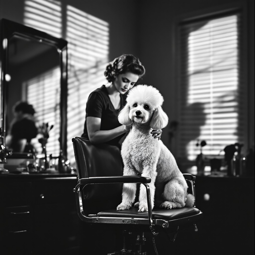 vintage-poodle-grooming-
