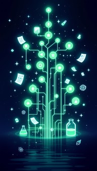 Free Knowledge Tree Glows Image - Digital, Science, Glowing | Download ...