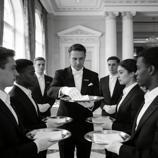 Butler Assisting Dressing Free Butler Training Excellence Image - Butler, Training, Hospitality ...