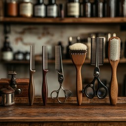 Free Vintage barber tools Image - Vintage, Barber, Tools | Download at ...