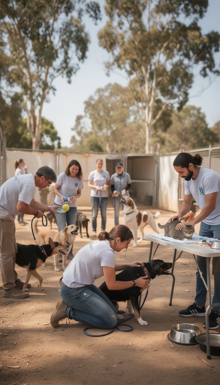 Free Community Helps Animals Image - Volunteers, Community, Animals ...