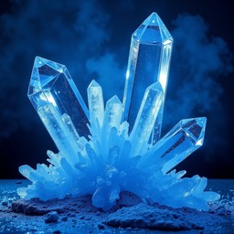 Free Glowing Blue Crystals Image - Crystals, Blue, Sapphire | Download ...