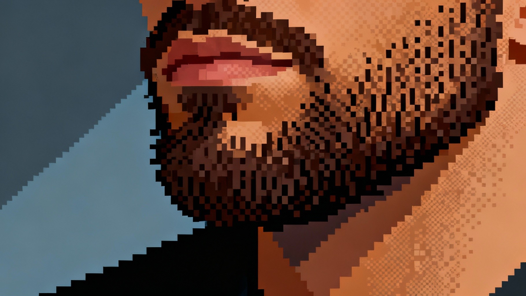 Free Pixel Beard Abstract Photo - Pixel, Stubble, Beard | Download at ...