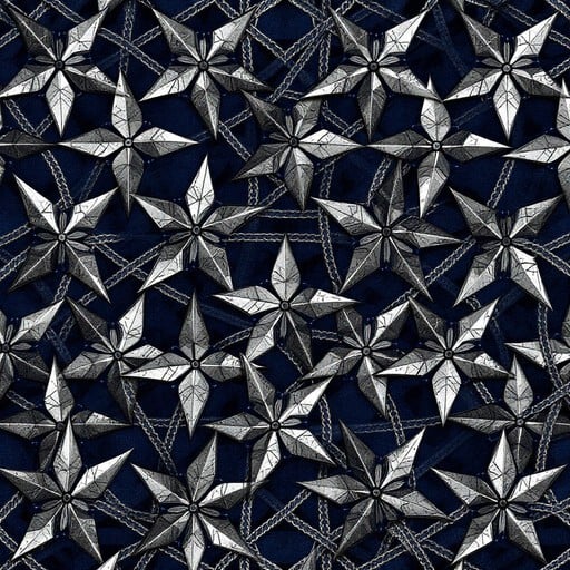 Free Metallic Shuriken Pattern Image - Geometric, Pattern, Seamless ...