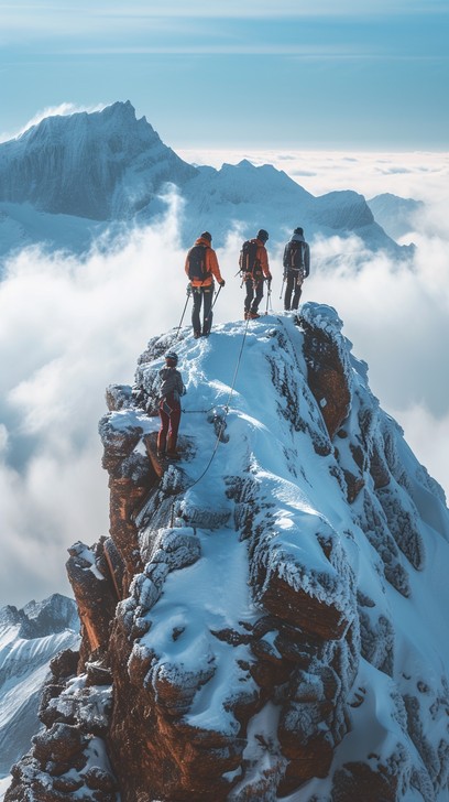 Free Mountaintop Adventure Trek Image - Mountaineering, Expedition ...