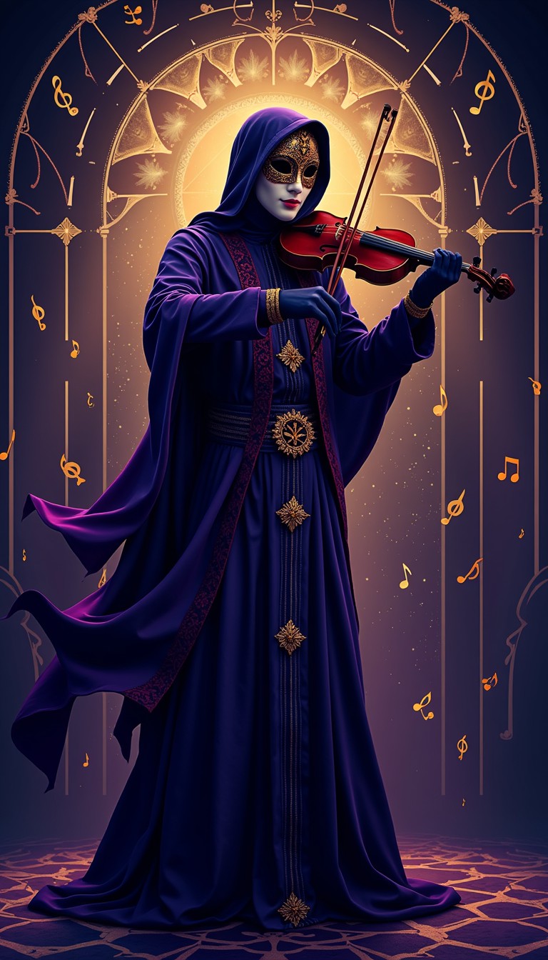 Free Mystical Violin Performance Image - Violinist, Musician ...