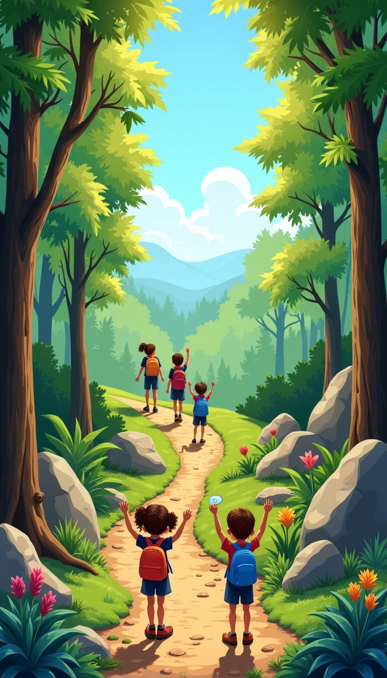 Free Adventure Awaits Ahead Image - Hiking, Children, Forest | Download ...