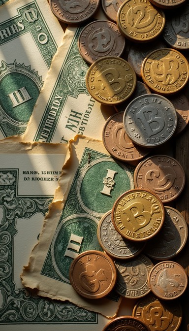Rustic Money Image Free Vintage Currency Treasures Image | Download at StockCake