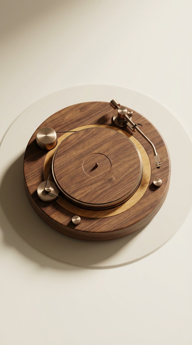 Turntable Layout Design Free Wooden Turntable Design Image - Turntable, Wood, Walnut | Download ...