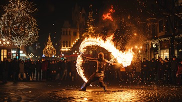 Free Fiery Performance Art Image - Performance, Fire, Night | Download ...