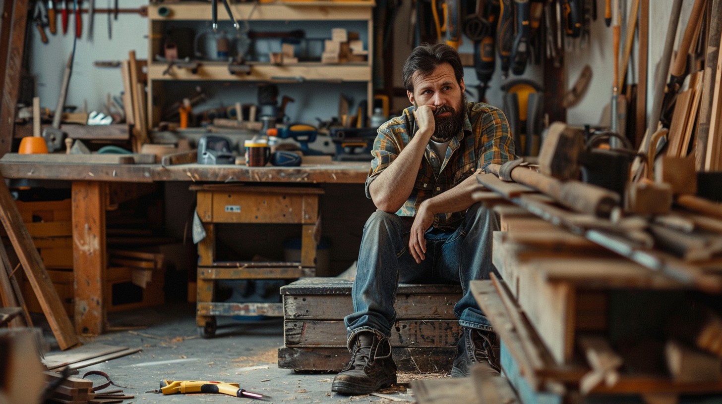 Free Carpenter in Workshop Image - Carpenter, Workshop, Tools ...