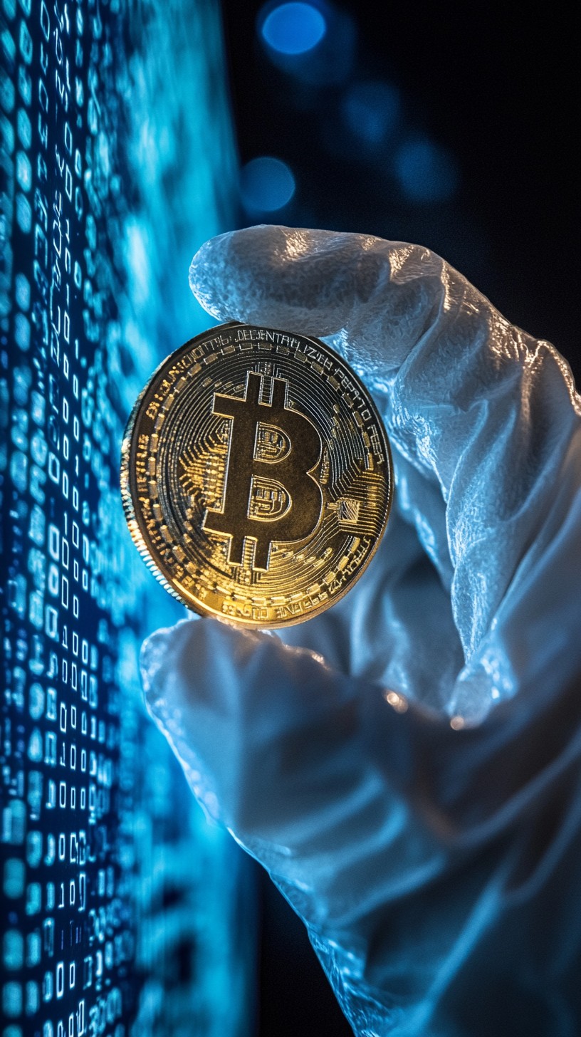 Free Bitcoin digital currency Image - Bitcoin, Cryptocurrency, Digital |  Download at StockCake