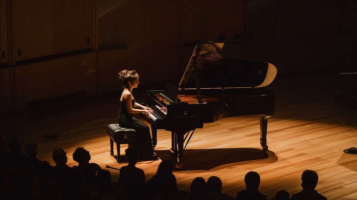 Concerto Performance Free Concert Hall Filled Image - Concert, Audience, Piano | Download at ...