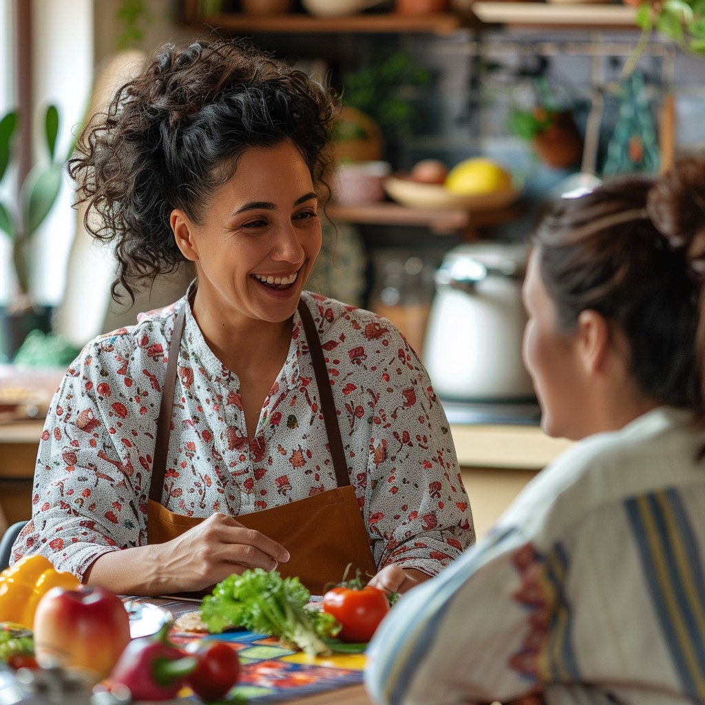 Free Joyful Kitchen Moment Image - Cooking, Kitchen, Conversation ...