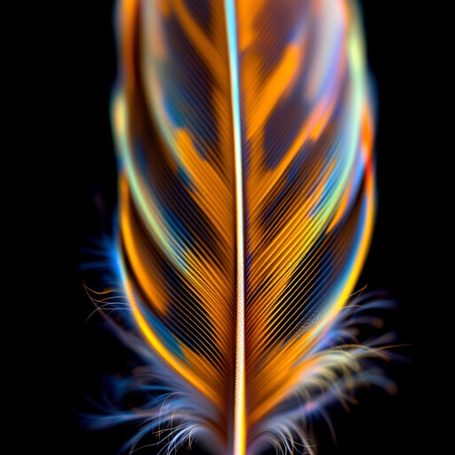 Free Golden Feather Details Image - Feather, Macro, Photography ...