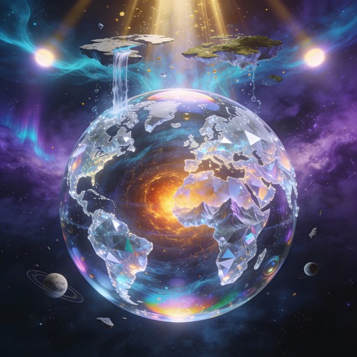 Free Crystalline Cosmic World Image - Crystal, Planet, Space | Download ...