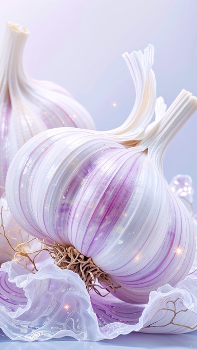 Free Garlic in Plate Image - Garlic, Bulbs, Plate | Download at StockCake