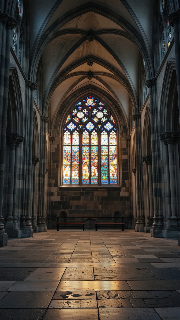 Secular Window Free Illuminated Sacred Window Image - Gothic, Cathedral, Stainedglass ...