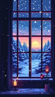 Window View Snowfall Free Snowy Window View Image - Winter, Snow, Window | Download at StockCake