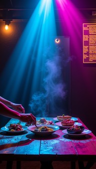 Free Neon dining experience Image - Restaurant, Dining, Neon | Download ...