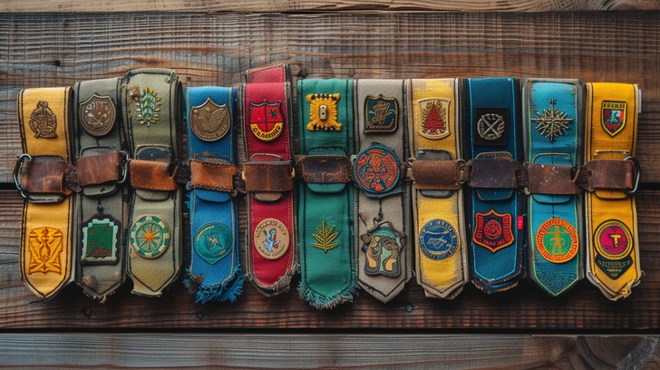 Free Colorful Badge Display Image - Badges, Embroidery, Leather ...