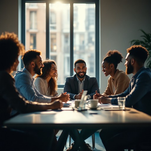 Inviting Collaboration Free Collaborative Team Meeting Image - Meeting, Collaboration, Office ...