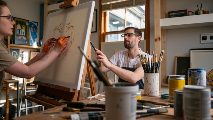 Free Art Connects People Image - Art, Artist, Studio | Download at ...