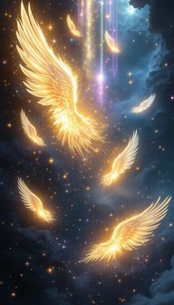 Free Celestial Wings Ascending Image - Wings, Celestial, Ethereal ...