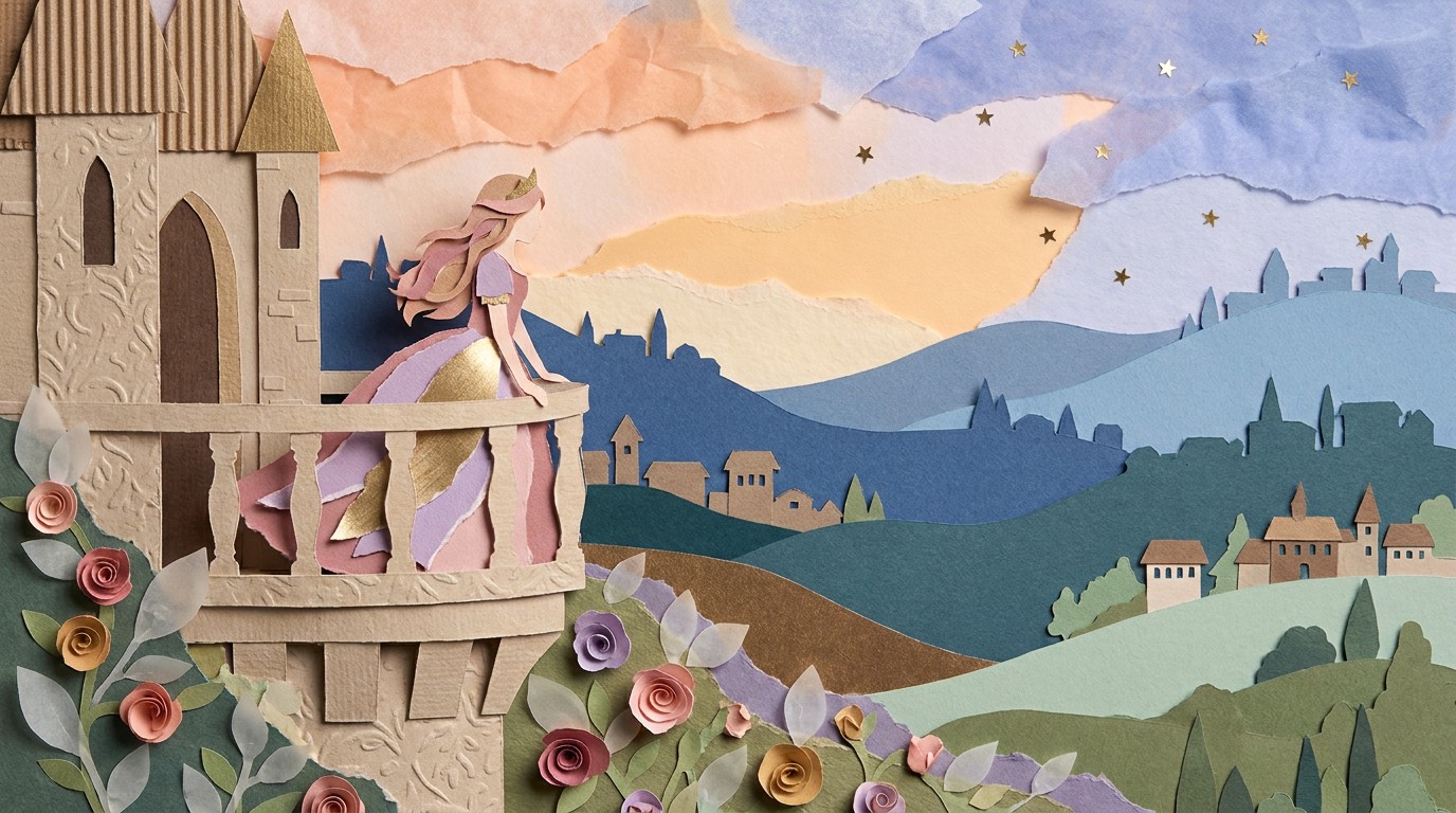 Free Paper Princess Dreams Image - Papercraft, Princess, Castle ...