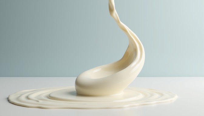 Free Flowing Creamy Ribbon Image - Curd, Cream, Flow | Download at ...