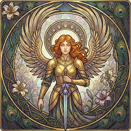 Springtime Warrior Angel Download Angel Warrior Ascends Image - Angel, Warrior, Wings | StockCake