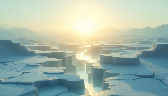 Fragmented Sunlight Free Fractured Golden Horizon Image - Sunrise, Sunset, Fractured ...