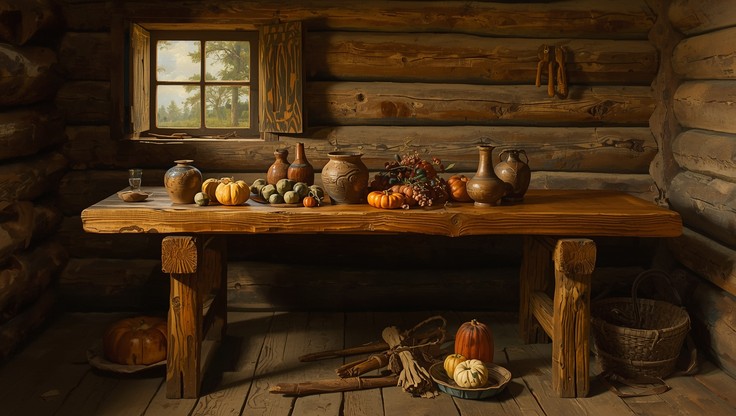 Free Rustic Table Beauty Image - Rustic, Table, Cabin | Download at ...