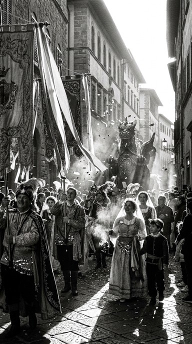 Old Procession Free Historical Procession Event Image - Procession, Tradition, Flags ...