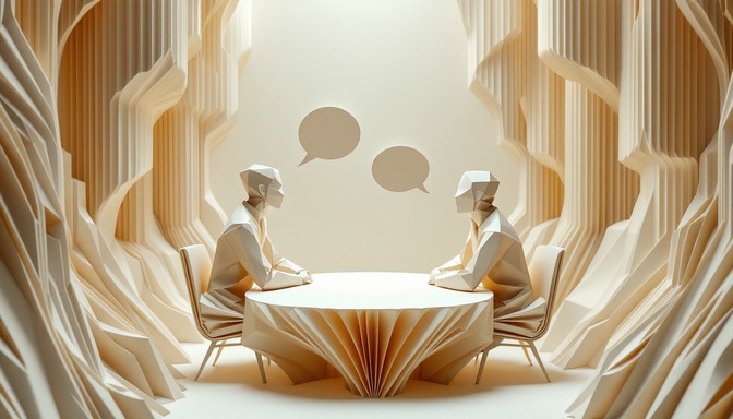 Free Folded Paper Discussion Image - Paper, Origami, Sculpture ...