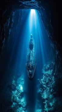 Free Submarine underwater exploration Image - Submarine, Underwater ...