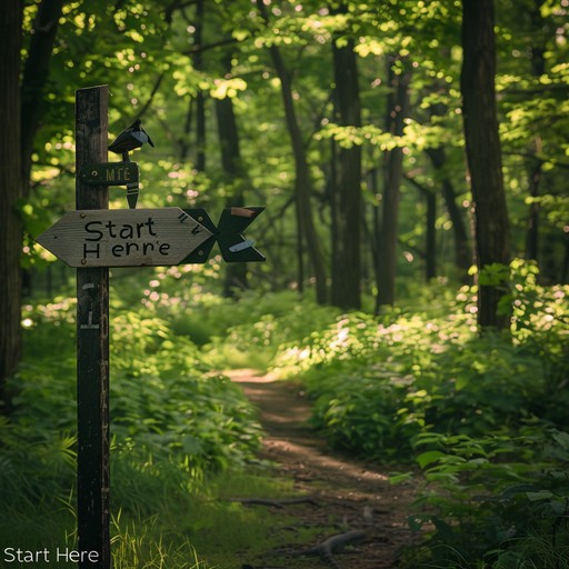 Free Forest Trail Beginnings Image - Forest, Trail, Start | Download at ...