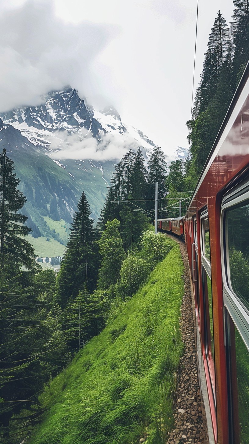 Free Alpine Train Journey Image - Train, Alpine, Journey | Download at ...